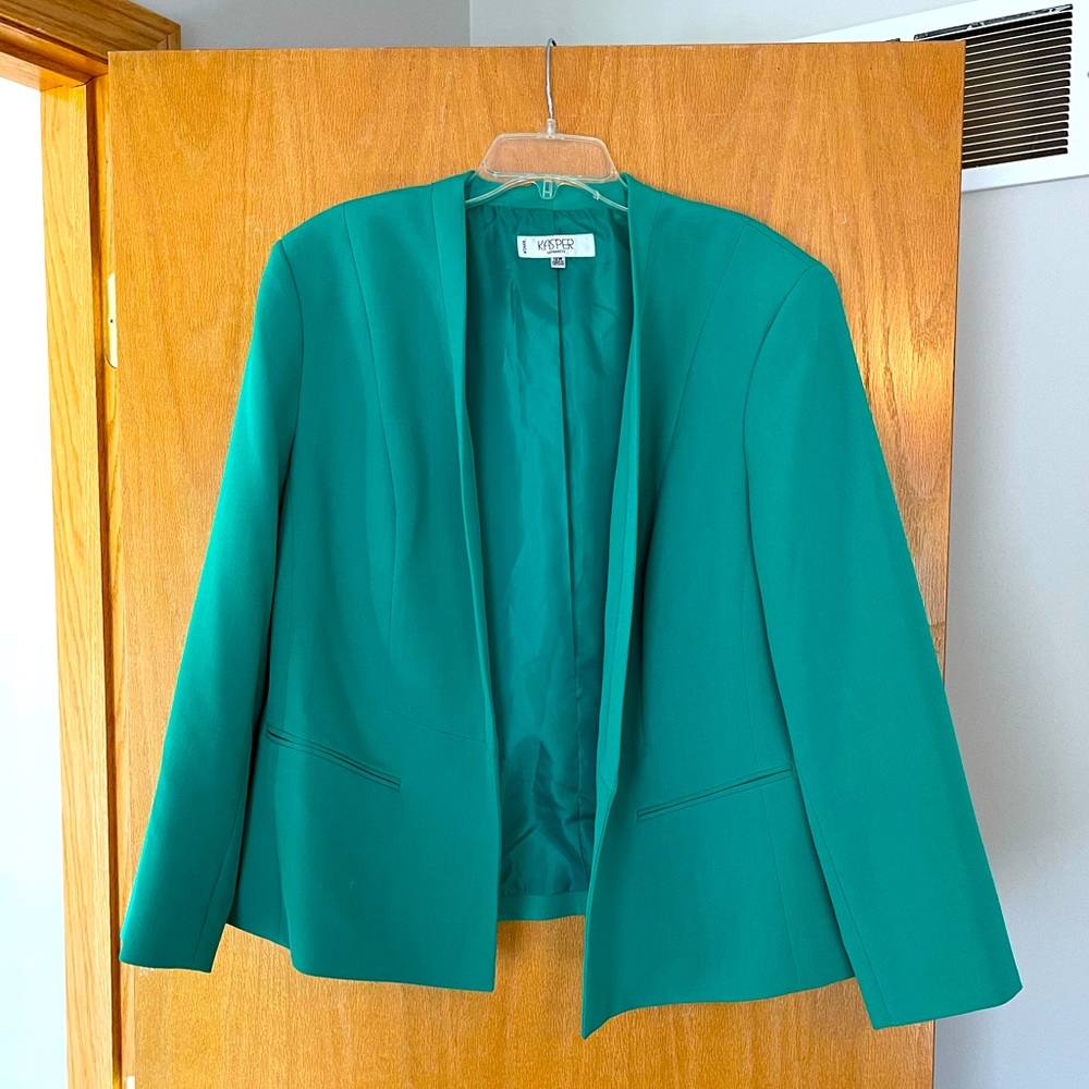 Womens Green Blazer